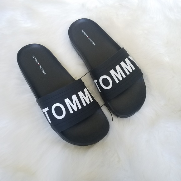 Tommy Hilfiger Shoes - 🖤SALE: price drop🖤Tommy Hilfiger slides sandals